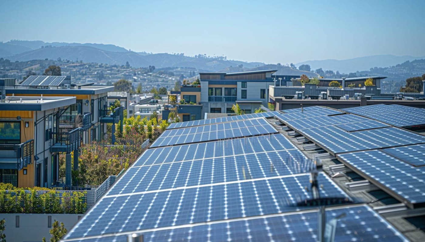 Effiziente Nutzung von Solarenergie in städtischen Wohngebieten